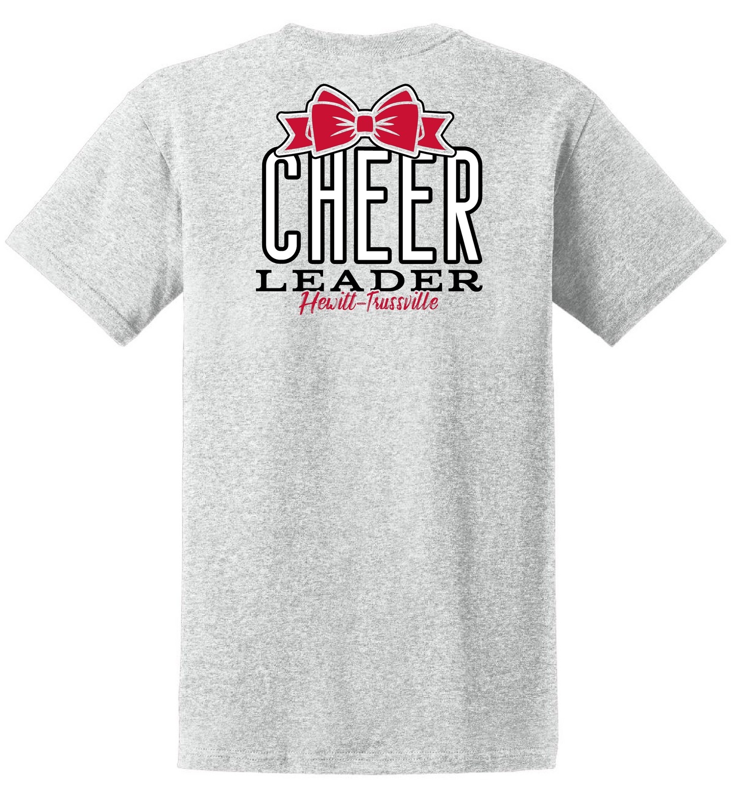 Cheer Bow  |  Adult  Cotton Tshirt  |  CH007