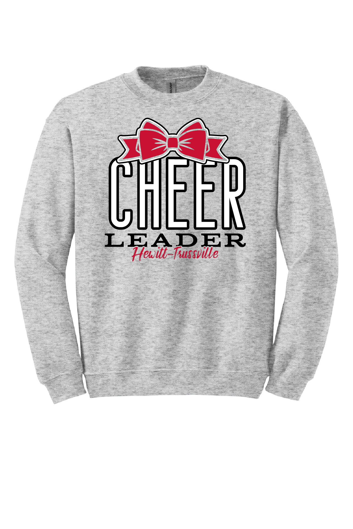 Cheer Bow  |  Adult  |  Cotton Sweatshirt  |  CH009