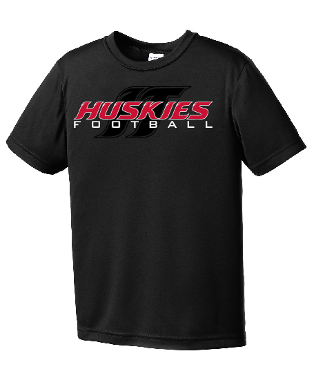 Huskies Football Faded Swift HT  |  Adult |  Performance  |  FB007