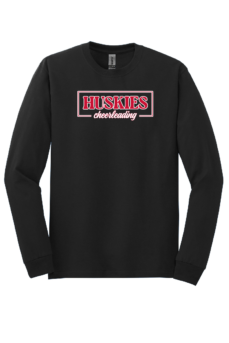 Huskies Cheerleading Box  |  Youth  |  Cotton Long Sleeve  |  YCH005