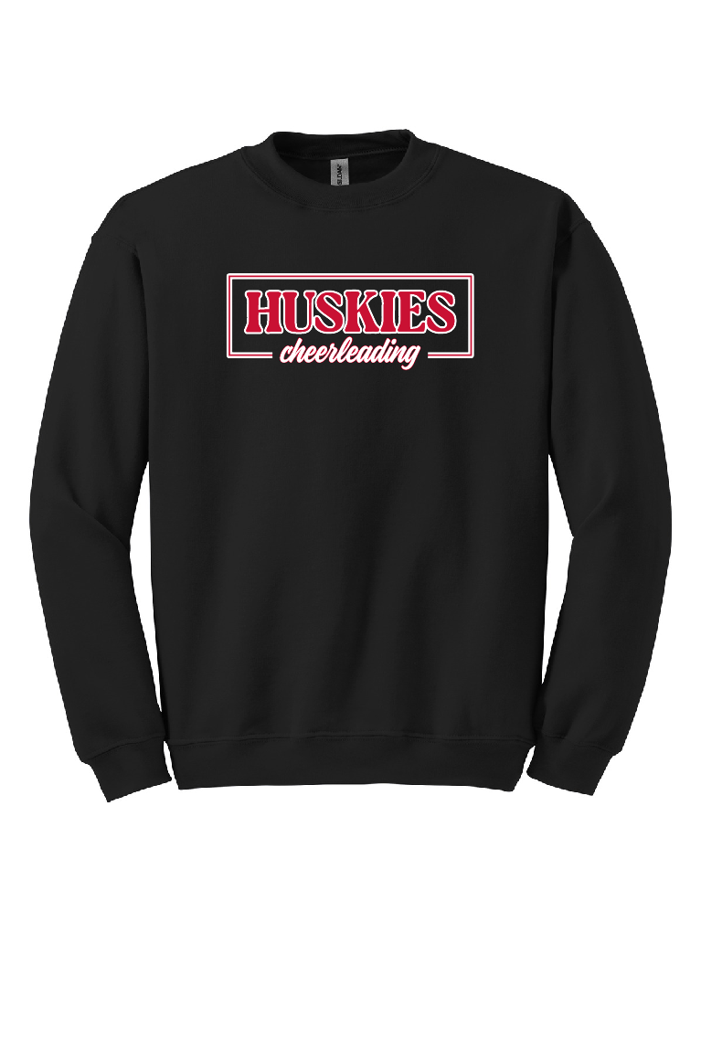 Huskies Cheerleading Box  |  Youth  |  Cotton Sweatshirt  | YCH006