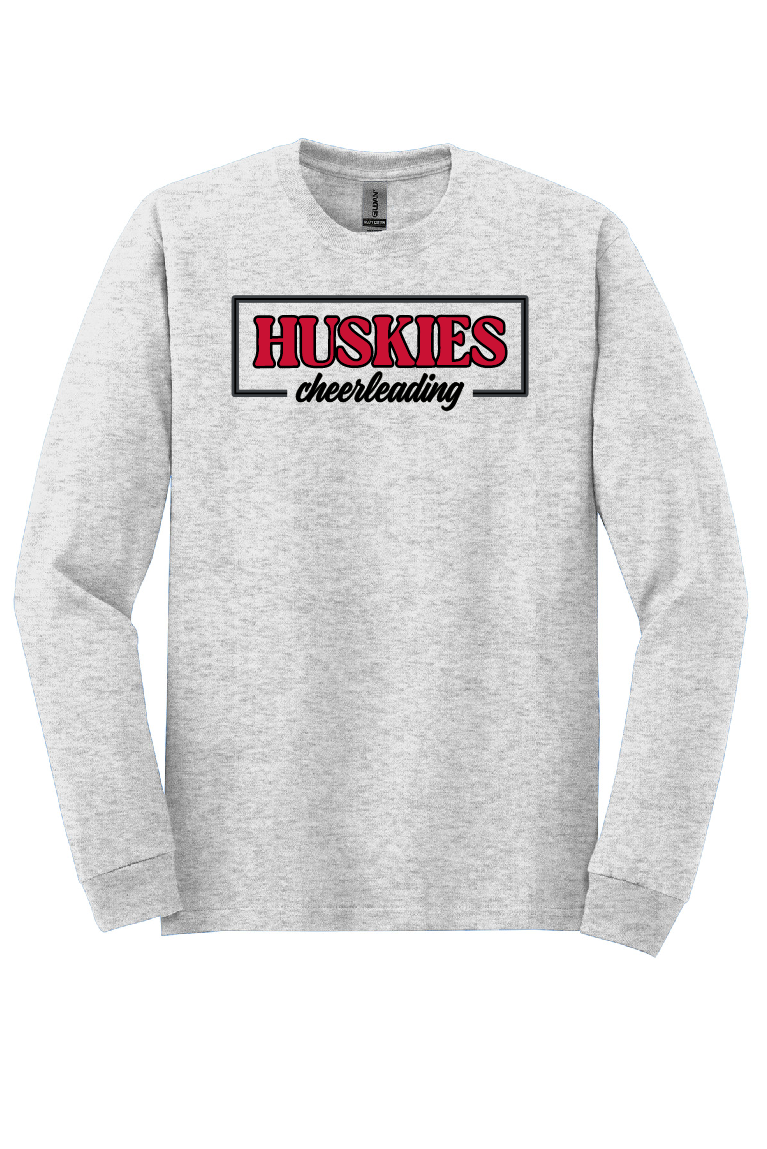 Huskies Cheerleading Box  |  Adult  |  Cotton Long Sleeve  |  CH005