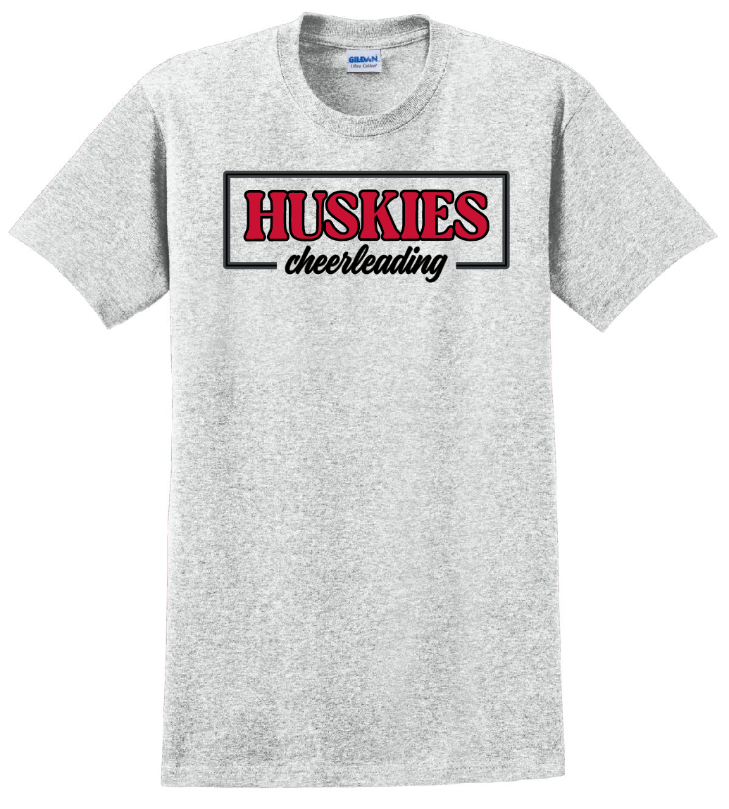 Huskies Cheerleading Box  |  Adult  |  Cotton Tshirt  |  CH004