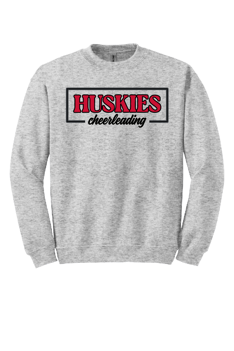 Huskies Cheerleading Box  |  Adult  |  Cotton Sweatshirt  |  CH006