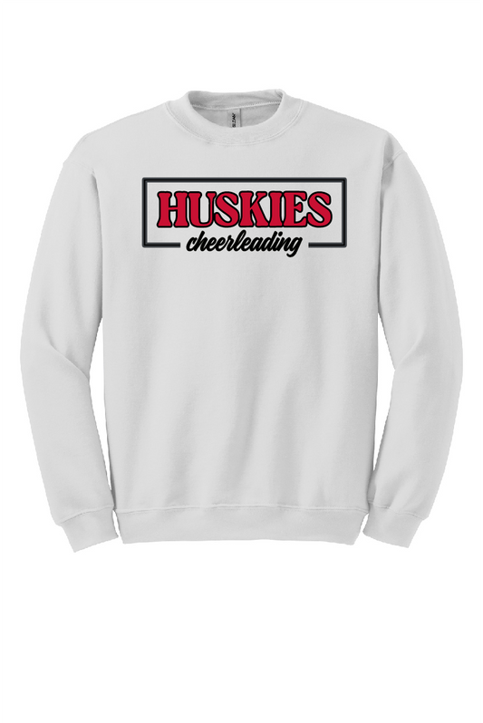 Huskies Cheerleading Box  |  Youth  |  Cotton Sweatshirt  | YCH006