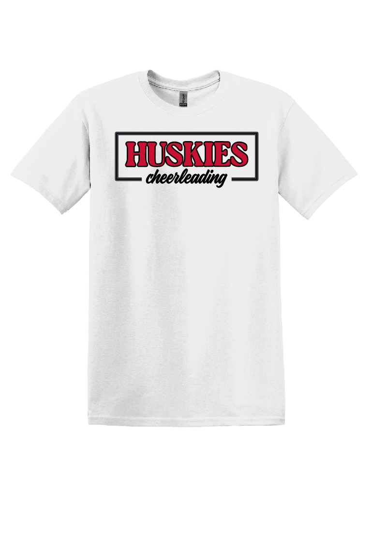 Huskies Cheerleading Box  |  Youth  |  Tshirt  |  YCH004