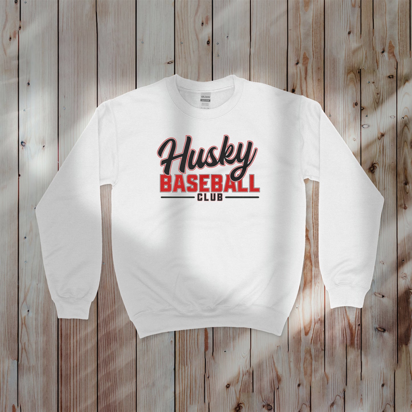 Husky Baseball Club |  Adult  |  Cotton Sweatshirt  |  HBC016