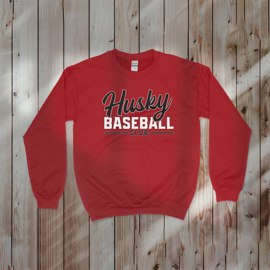 Husky Baseball Club |  Adult  |  Cotton Sweatshirt  |  HBC016