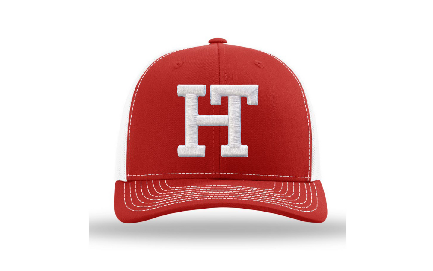 Hat  |  Richardson 112  |  Red with White Mesh Snapback |  HH001