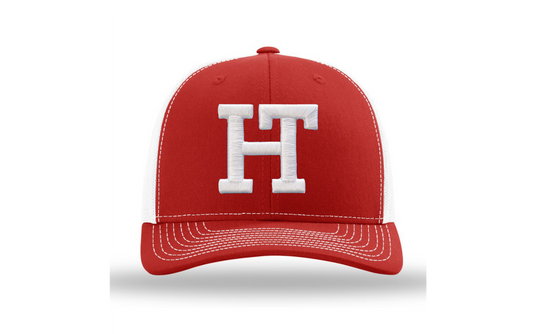 Hat  |  Richardson 112  |  Red with White Mesh Snapback |  HH001