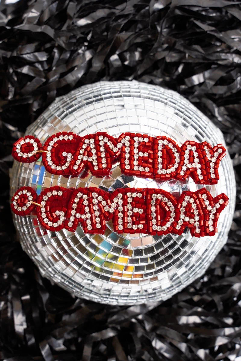 Glitzy Gameday  |  Earrings  |  AC005